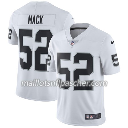 Maillot Oakland Raiders Khalil Mack 52 Nike Blanc - Homme